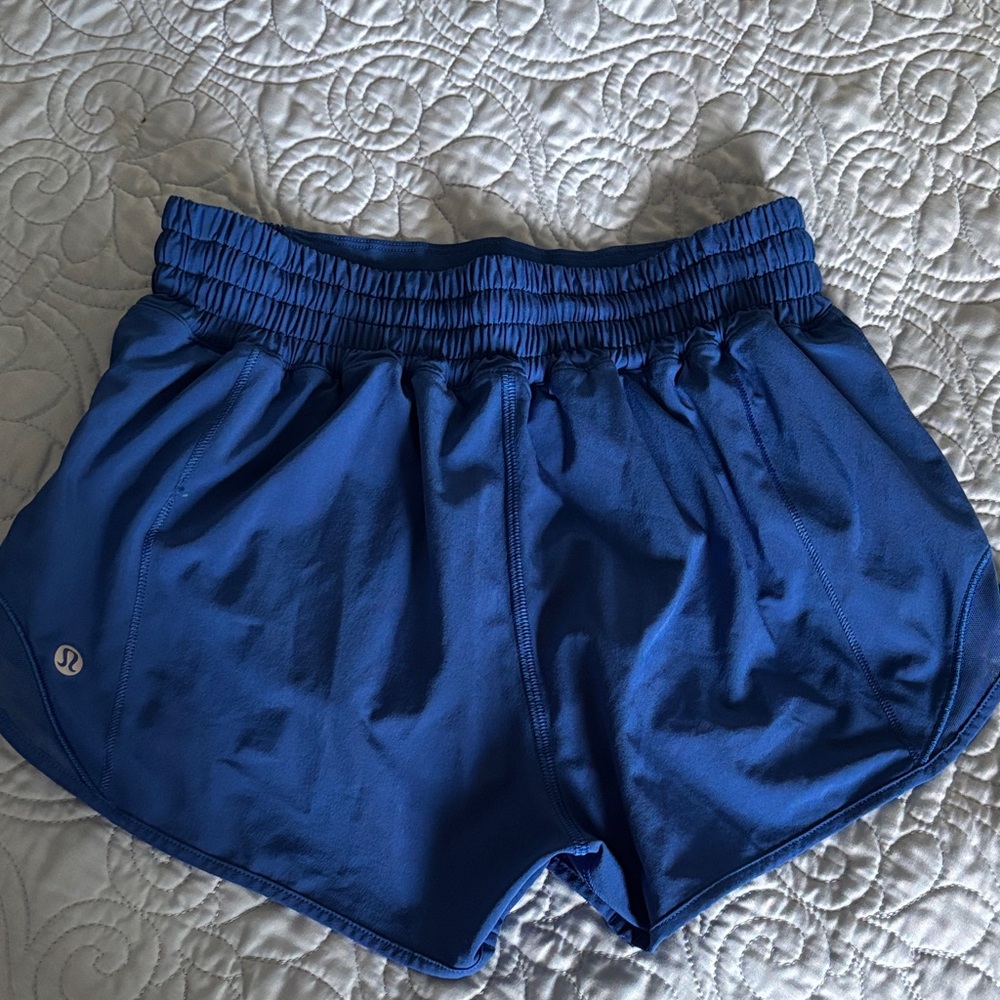Lululemon hotty hot high rise lined shorts